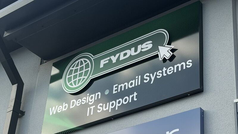 Our new sign!